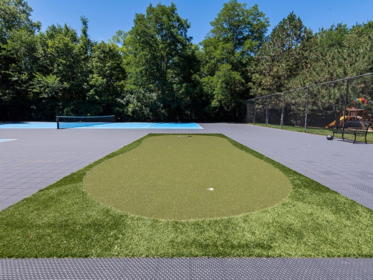 small putting green